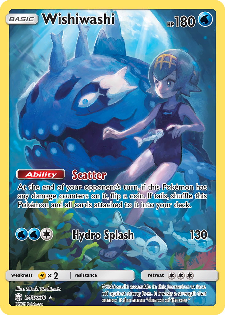 Wishiwashi (240/236) [Sun & Moon: Cosmic Eclipse] | Odin's Place