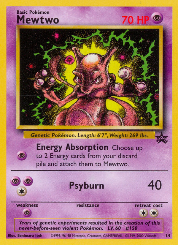 Mewtwo (14) [Wizards of the Coast: Black Star Promos] | Odin's Place