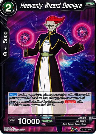 Heavenly Wizard Demigra (BT4-107) [Colossal Warfare] | Odin's Place