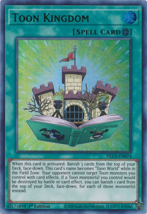 Toon Kingdom (Green) [DLCS-EN074] Ultra Rare | Odin's Place