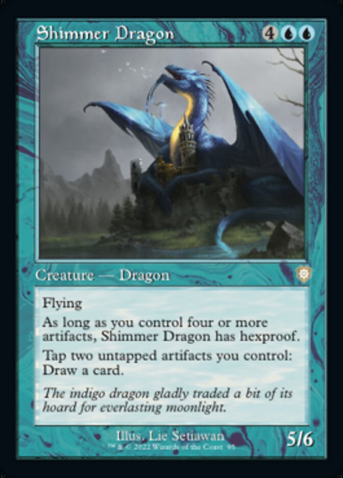 Shimmer Dragon (Retro) [The Brothers' War Commander] | Odin's Place