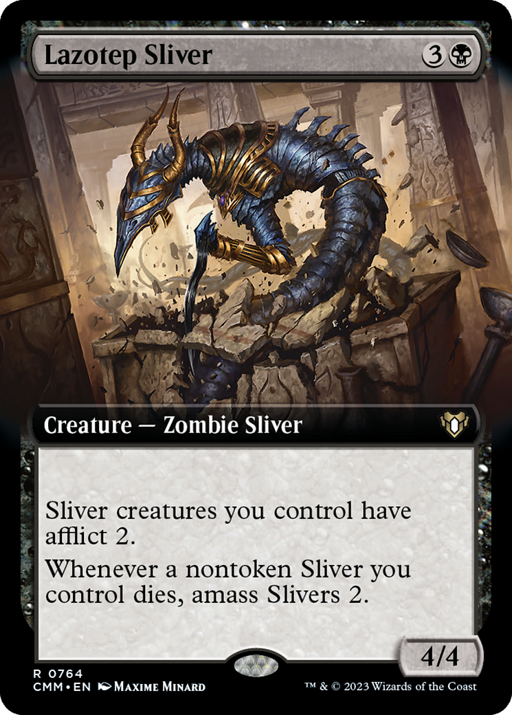 Lazotep Sliver (Extended Art) [Commander Masters] | Odin's Place