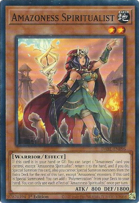 Amazoness Spiritualist [DABL-EN096] Common | Odin's Place