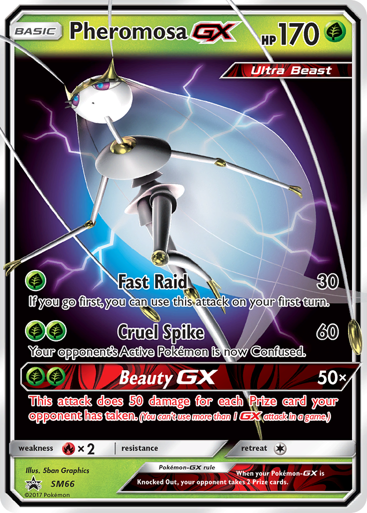 Pheromosa GX (SM66) [Sun & Moon: Black Star Promos] | Odin's Place