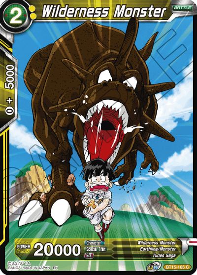 Wilderness Monster (BT15-105) [Saiyan Showdown] | Odin's Place