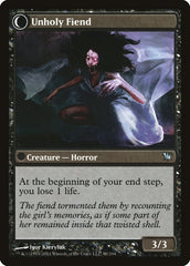 Cloistered Youth // Unholy Fiend [Innistrad] | Odin's Place