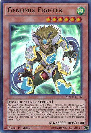 Genomix Fighter [MP14-EN156] Ultra Rare | Odin's Place