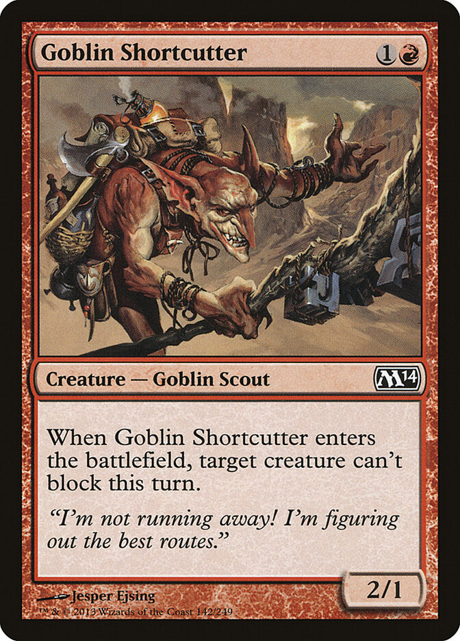 Goblin Shortcutter (142) [Magic 2014] | Odin's Place