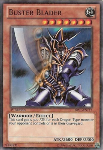 Buster Blader [BP01-EN117] Starfoil Rare | Odin's Place
