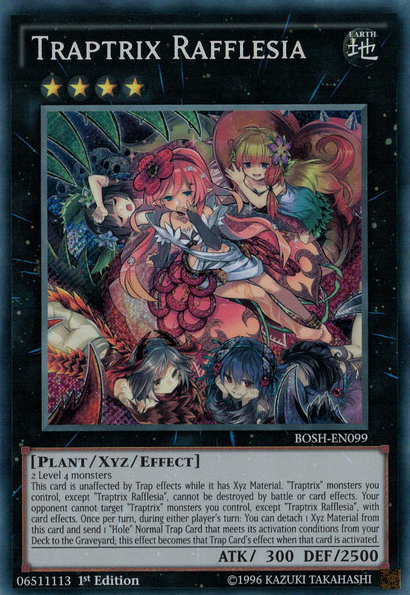 Traptrix Rafflesia [BOSH-EN099] Secret Rare | Odin's Place