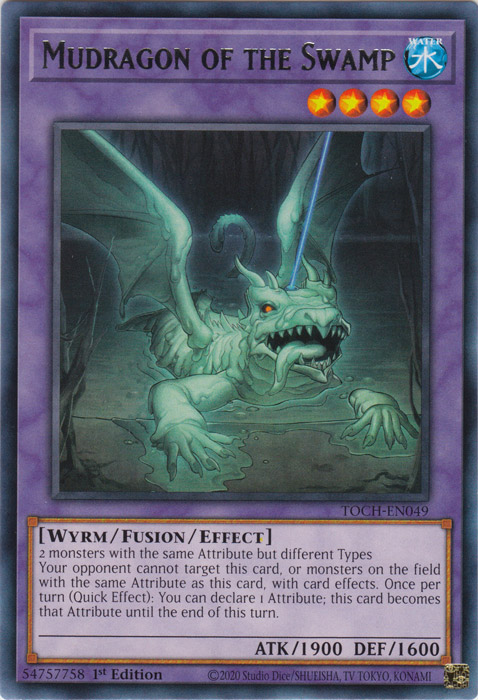 Mudragon of the Swamp [TOCH-EN049] Rare | Odin's Place
