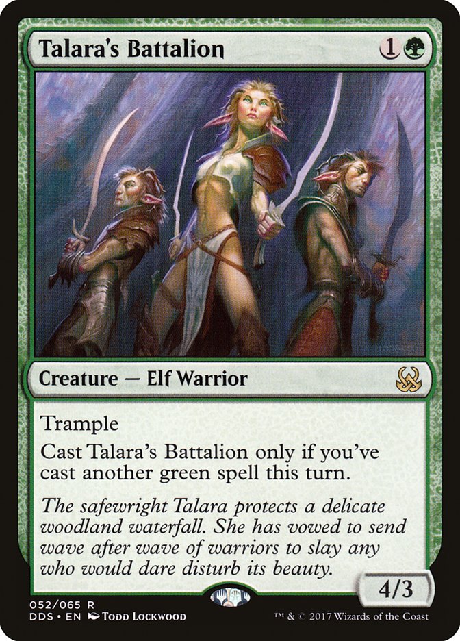 Talara's Battalion (52) [Duel Decks: Mind vs. Might] | Odin's Place