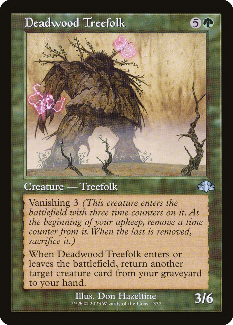 Deadwood Treefolk (Retro) [Dominaria Remastered] | Odin's Place