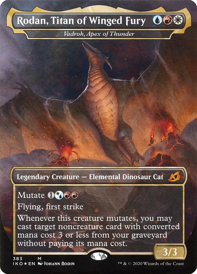 Vadrok, Apex of Thunder - Rodan, Titan of Winged Fury (Godzilla Series) [Ikoria: Lair of Behemoths] | Odin's Place