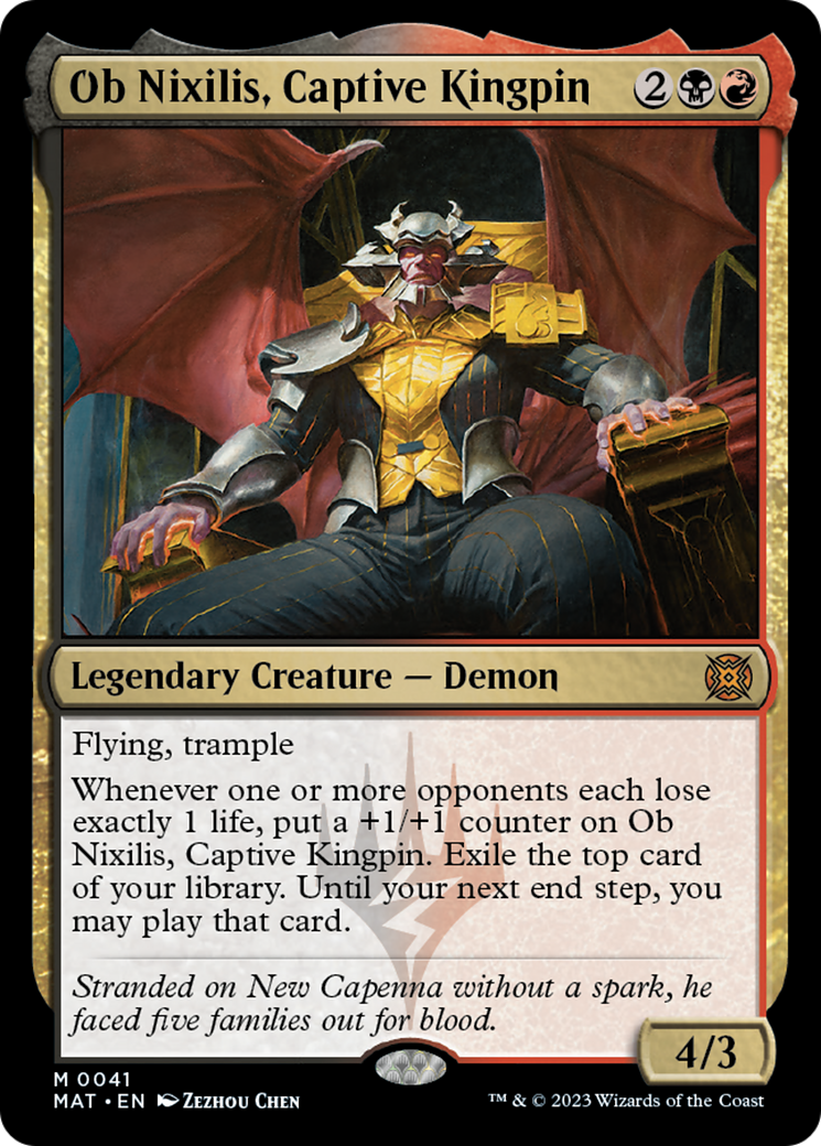 Ob Nixilis, Captive Kingpin [March of the Machine: The Aftermath] | Odin's Place