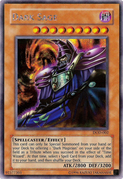 Dark Sage [DOD-002] Prismatic Secret Rare | Odin's Place