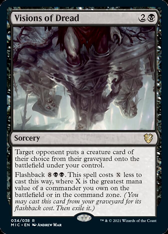 Visions of Dread [Innistrad: Midnight Hunt Commander] | Odin's Place