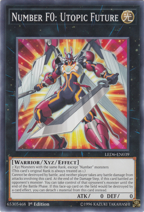 Number F0: Utopic Future [LED6-EN039] Common | Odin's Place