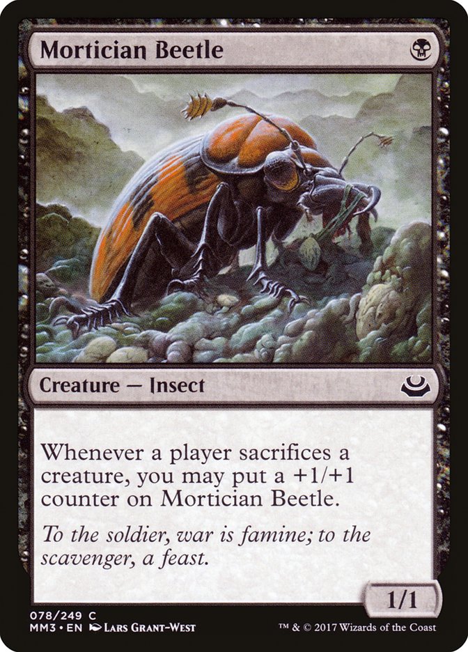 Mortician Beetle (78) [Modern Masters 2017] | Odin's Place