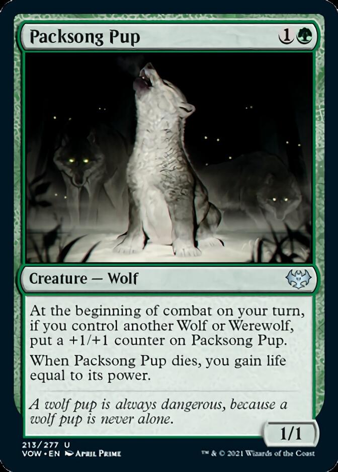 Packsong Pup [Innistrad: Crimson Vow] | Odin's Place