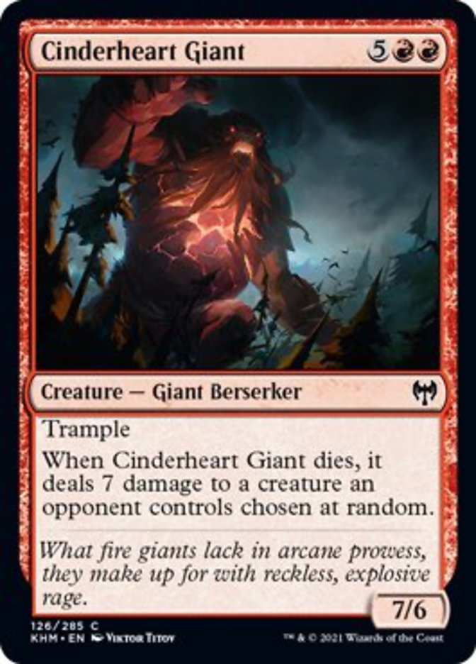 Cinderheart Giant [Kaldheim] | Odin's Place
