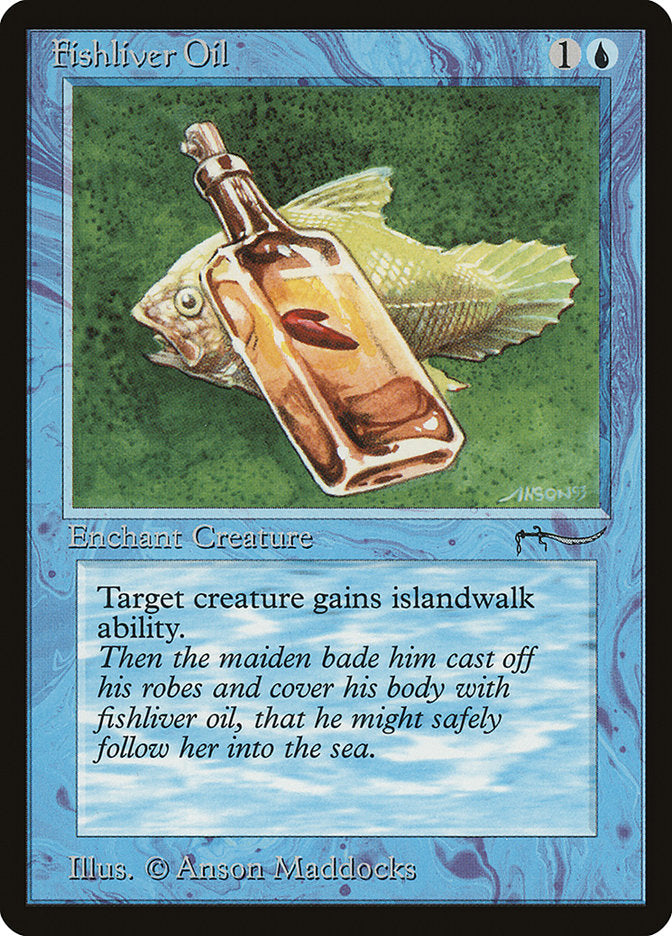 Fishliver Oil (Light Mana Cost) [Arabian Nights] | Odin's Place