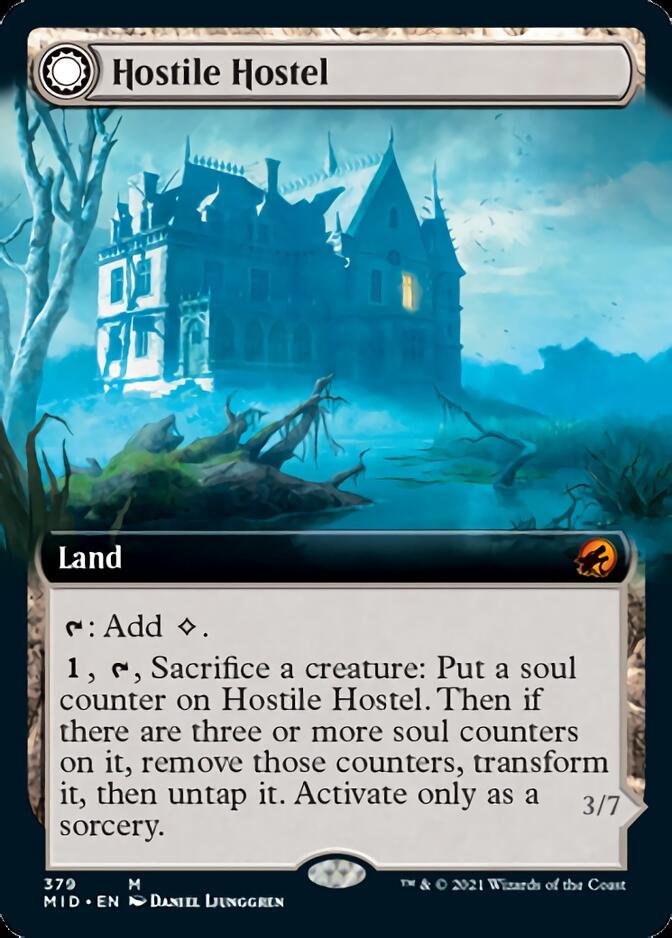 Hostile Hostel // Creeping Inn (Extended Art) [Innistrad: Midnight Hunt] | Odin's Place