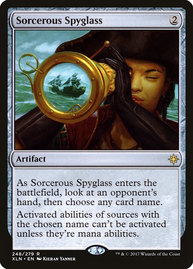 Sorcerous Spyglass (248) [Ixalan] | Odin's Place