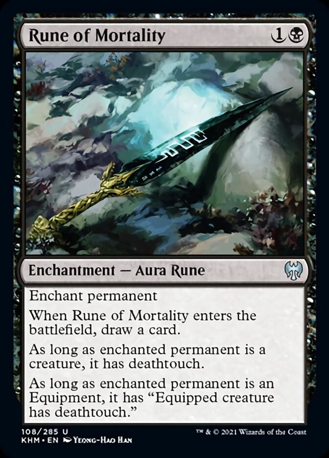 Rune of Mortality [Kaldheim] | Odin's Place