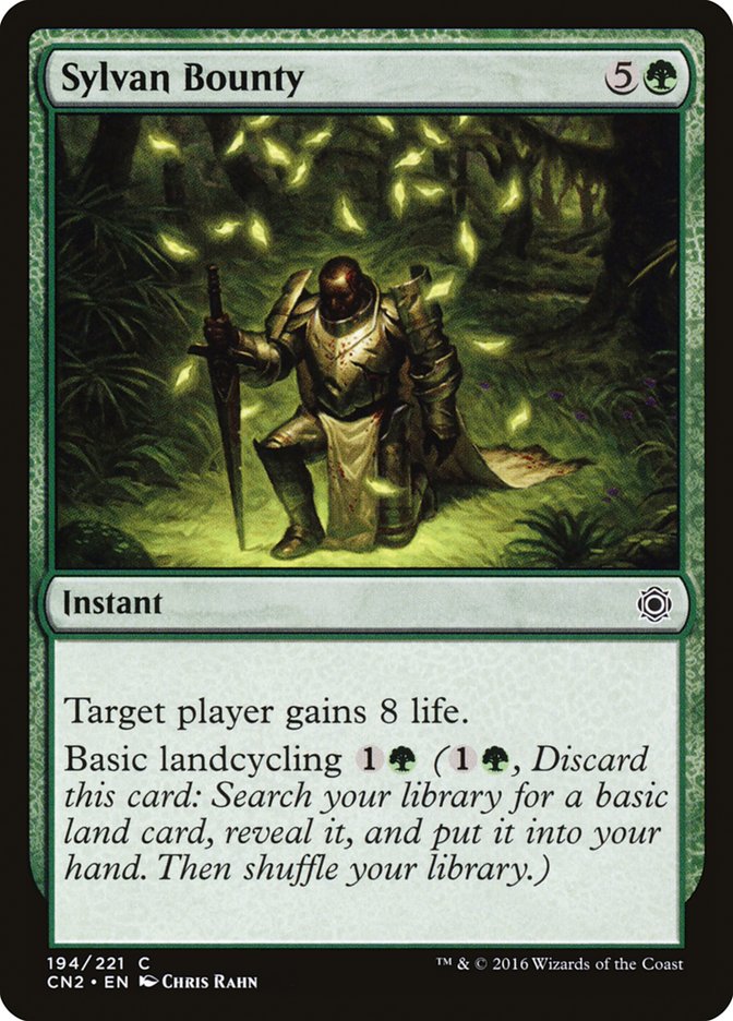 Sylvan Bounty (194) [Conspiracy: Take the Crown] | Odin's Place