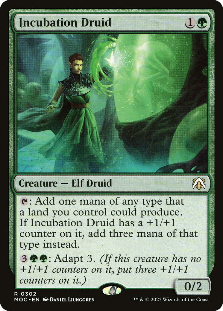 Incubation Druid [March of the Machine Commander] | Odin's Place