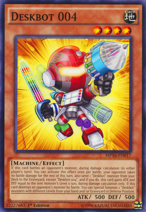 Deskbot 004 [MP16-EN017] Common | Odin's Place