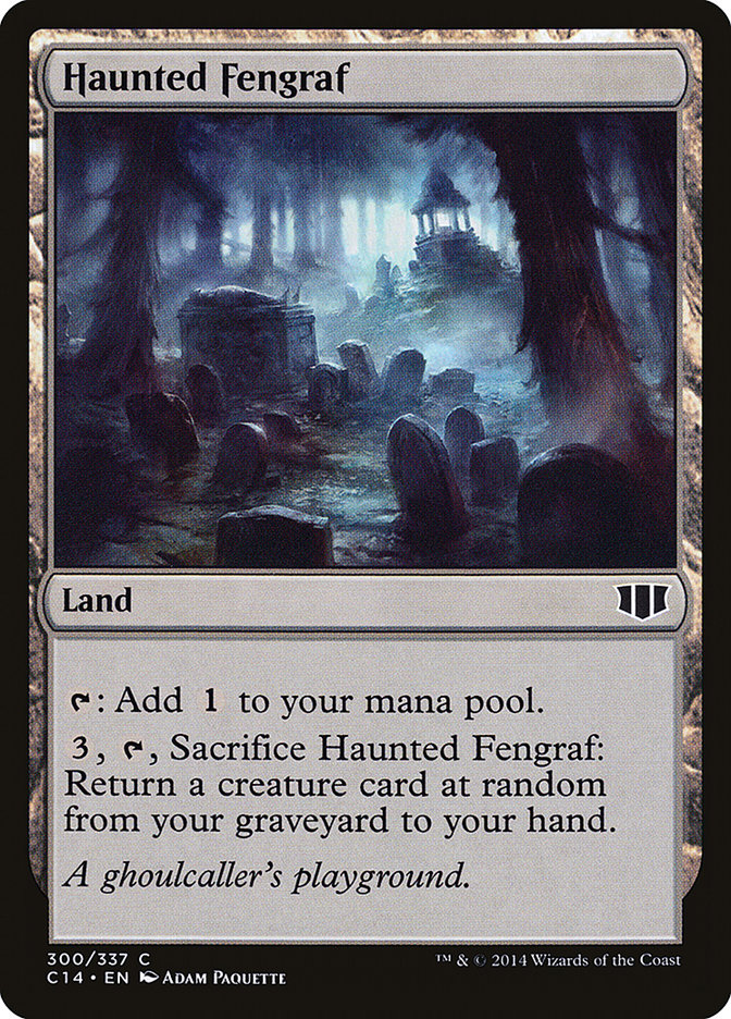 Haunted Fengraf (300) [Commander 2014] | Odin's Place