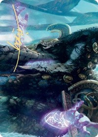 Valki, God of Lies Art Card (Gold-Stamped Signature) [Kaldheim Art Series] | Odin's Place
