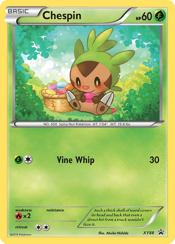 Chespin (XY88) (Collector Chest) [XY: Black Star Promos] | Odin's Place