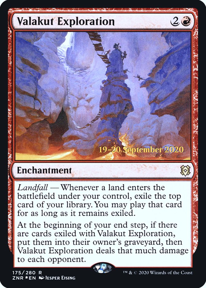 Valakut Exploration [Zendikar Rising Prerelease Promos] | Odin's Place