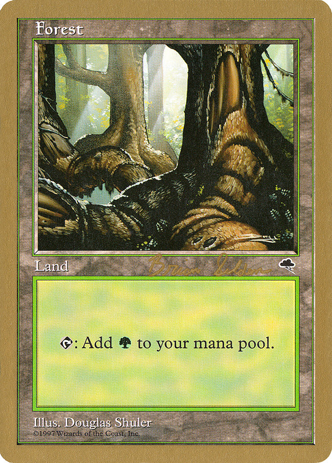 Forest (bs348) (Brian Selden) [World Championship Decks 1998] | Odin's Place