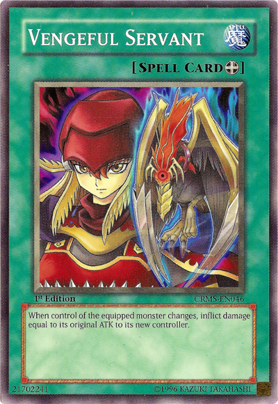 Vengeful Servant [CRMS-EN046] Common | Odin's Place