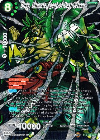 Broly, Ultimate Agent of Destruction (BT6-125) [Destroyer Kings] | Odin's Place