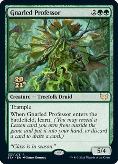 Gnarled Professor [Strixhaven: School of Mages Prerelease Promos] | Odin's Place