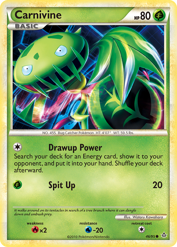 Carnivine (46/95) [HeartGold & SoulSilver: Unleashed] | Odin's Place