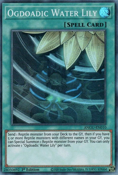 Ogdoadic Water Lily (Super Rare) [ANGU-EN010] Super Rare | Odin's Place