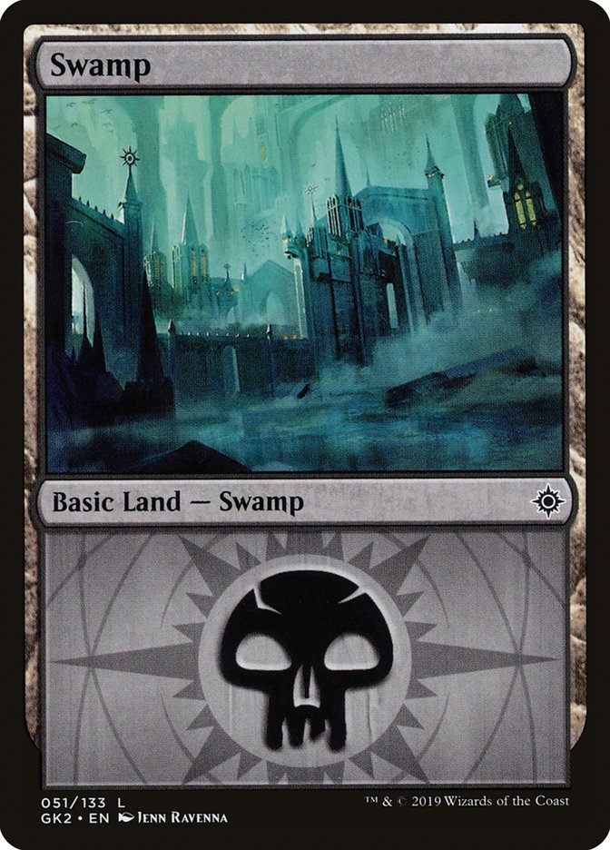 Swamp (51) [Ravnica Allegiance Guild Kit] | Odin's Place