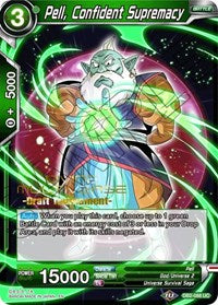 Pell, Confident Supremacy (Divine Multiverse Draft Tournament) (DB2-088) [Tournament Promotion Cards] | Odin's Place