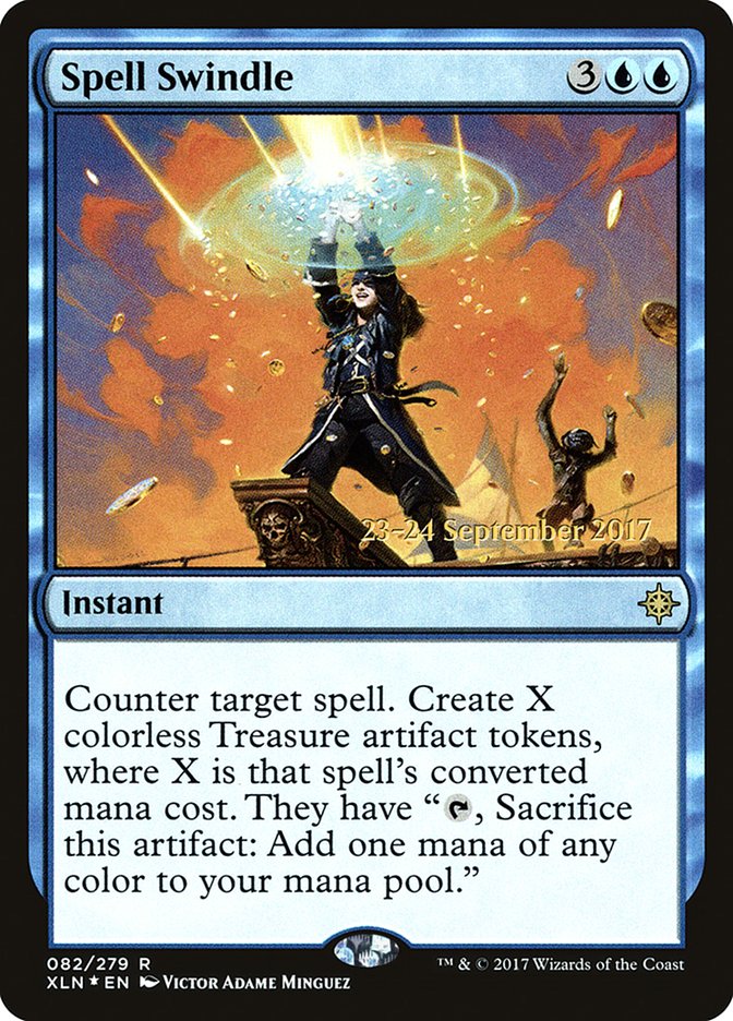 Spell Swindle (82) [Ixalan Prerelease Promos] | Odin's Place