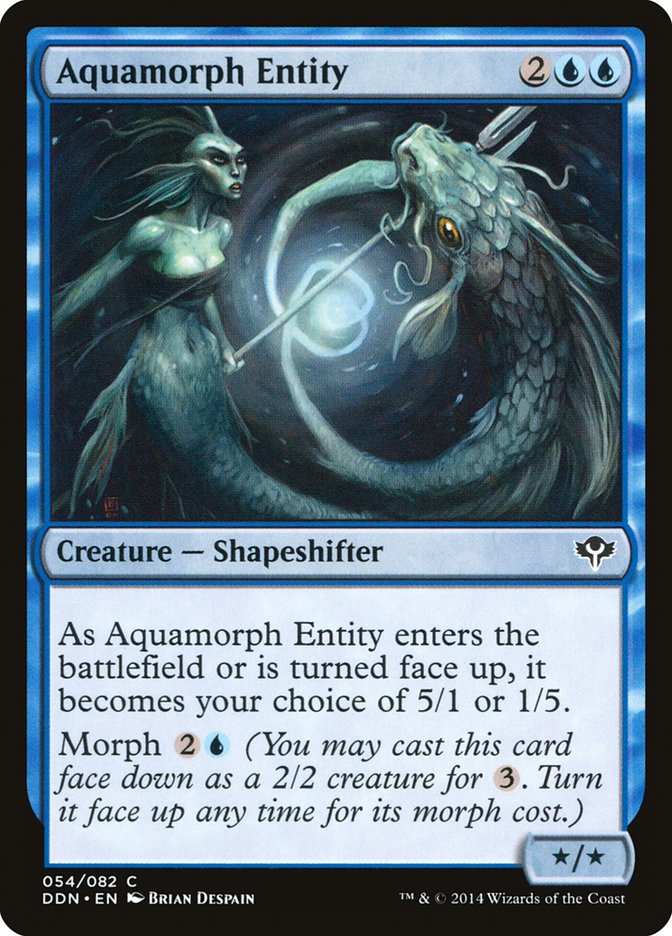 Aquamorph Entity (54) [Duel Decks: Speed vs. Cunning] | Odin's Place