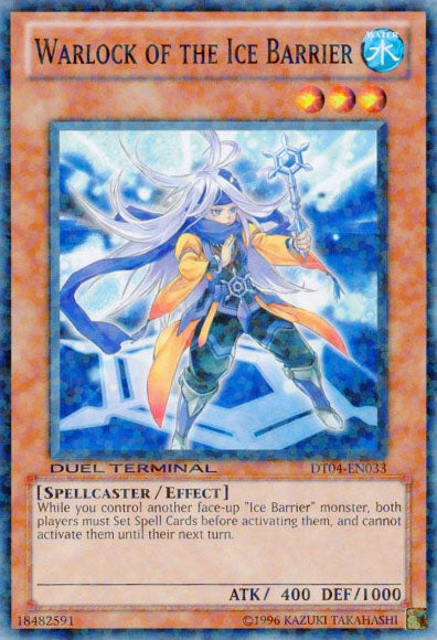 Warlock of the Ice Barrier [DT04-EN033] Common | Odin's Place