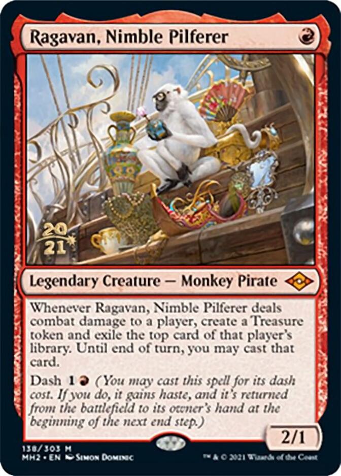 Ragavan, Nimble Pilferer [Modern Horizons 2 Prerelease Promos] | Odin's Place