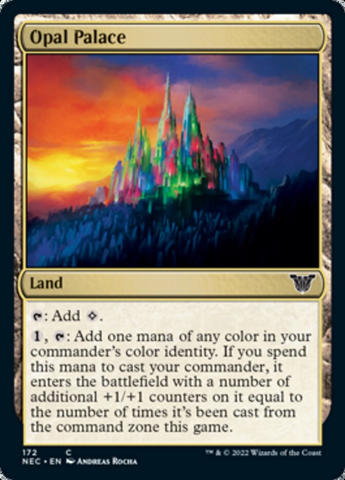 Opal Palace [Kamigawa: Neon Dynasty Commander] | Odin's Place