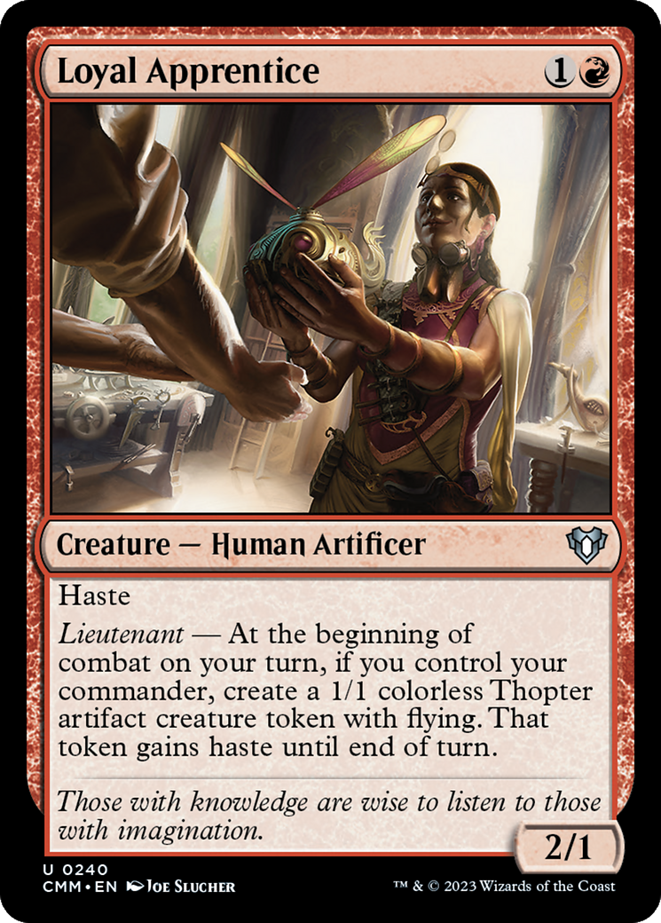Loyal Apprentice [Commander Masters] | Odin's Place